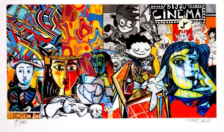 Digitale Druckgrafik Erro - Sans titre