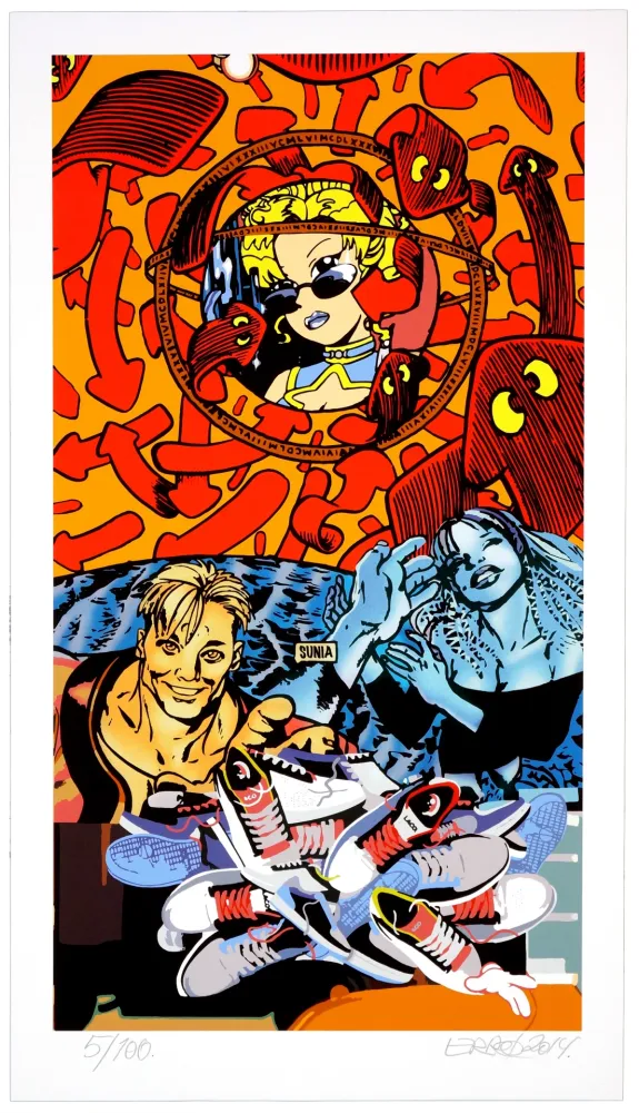 Digitale Druckgrafik Erro - Sans Titre