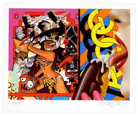 Digitale Druckgrafik Erro - Sans titre