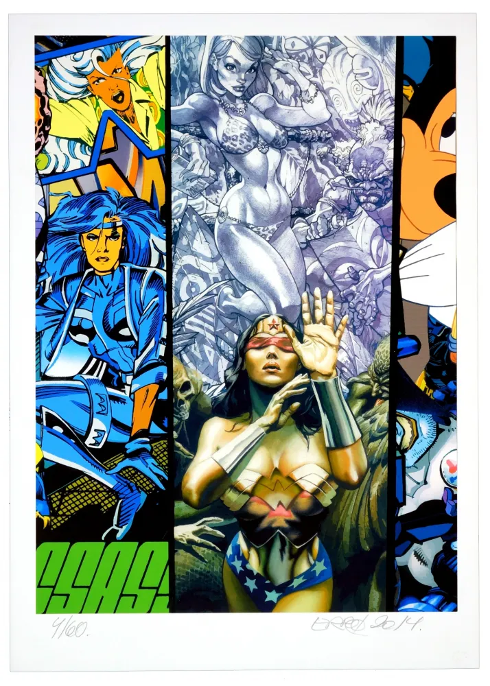 Digitale Druckgrafik Erro - Sans Titre