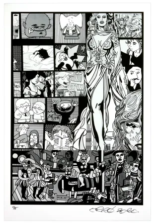 Digitale Druckgrafik Erro - Sans titre