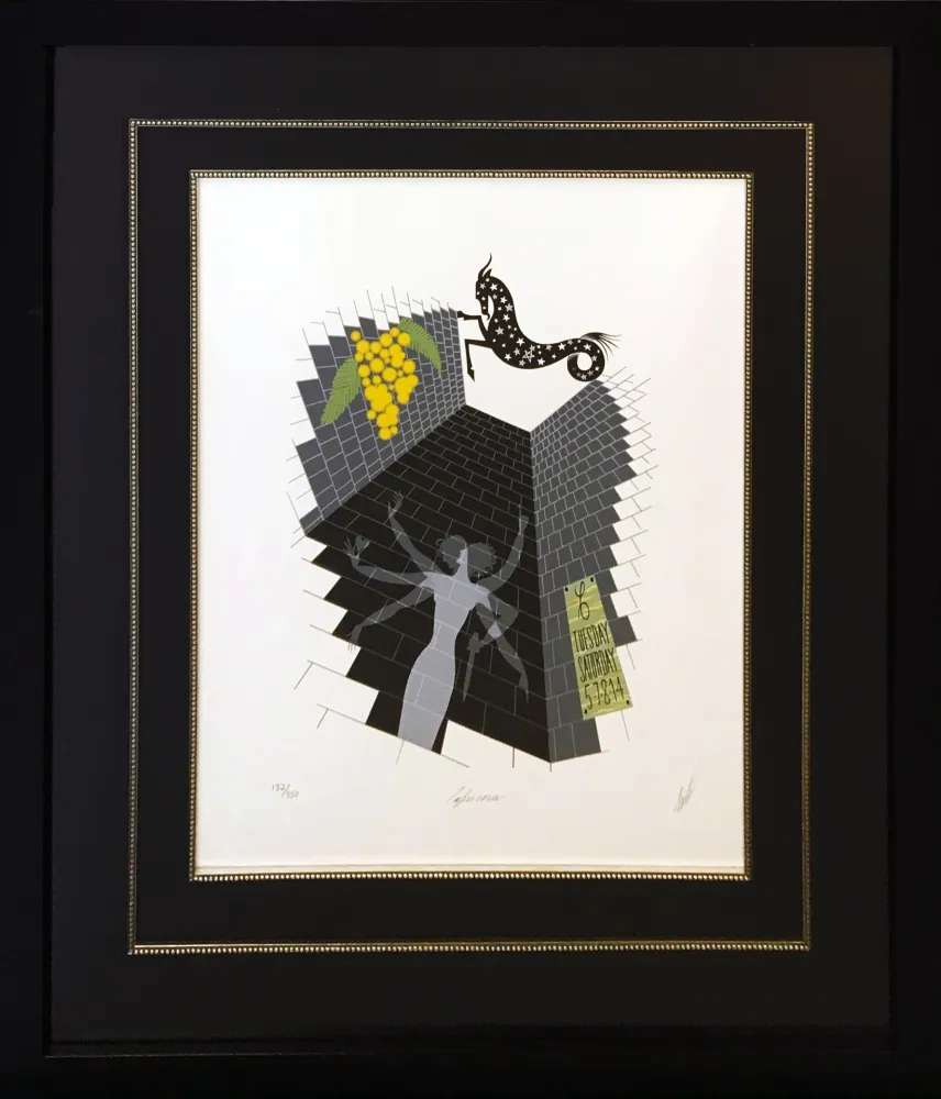 Siebdruck Erte - CAPRICORN