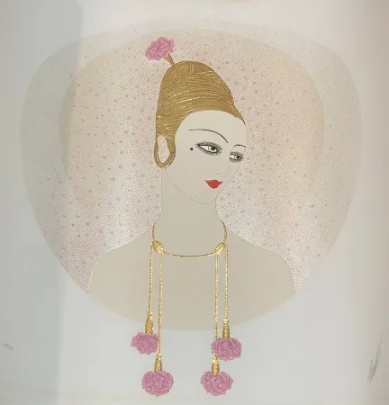 Siebdruck Erte - Carnations