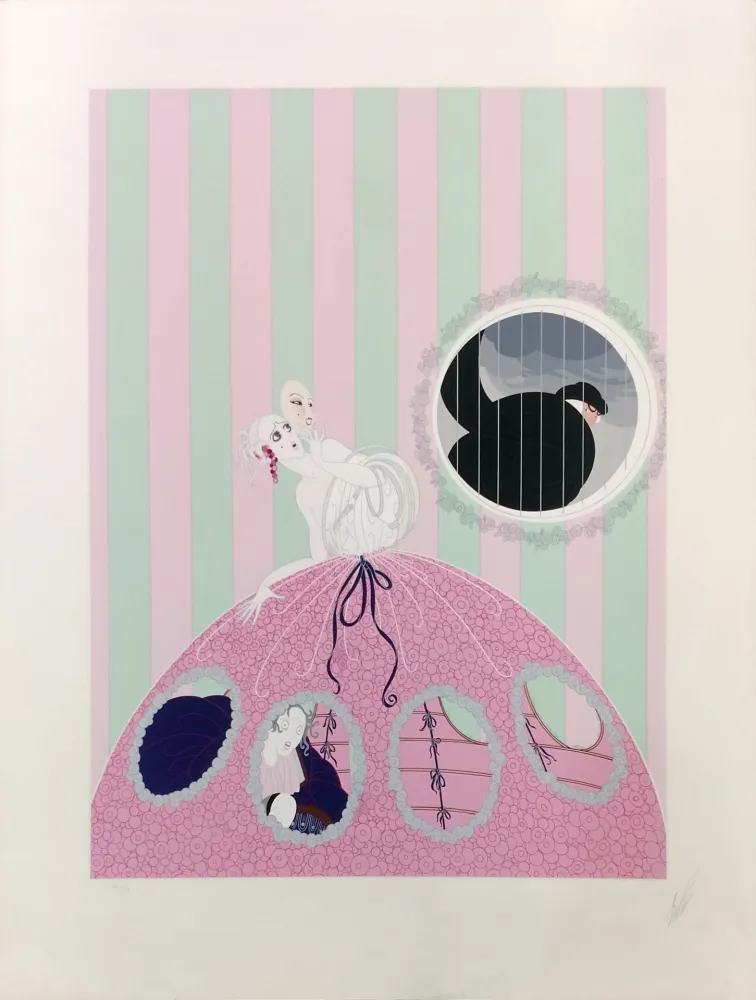 Siebdruck Erte - DECEPTION