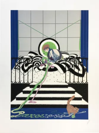 Siebdruck Erte - PARESSEUSE