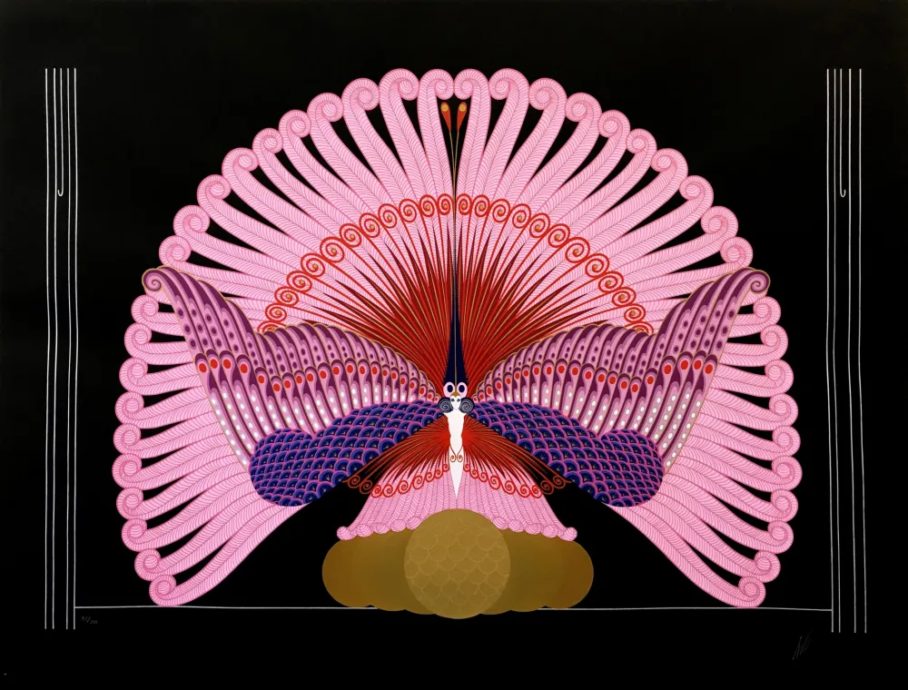 Siebdruck Erte - PHOENIX TRIUMPHANT