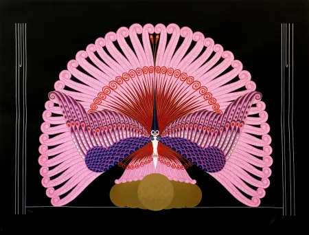 Siebdruck Erte - PHOENIX TRIUMPHANT