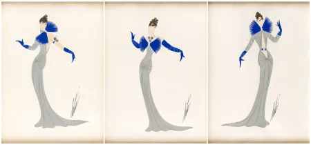 Keine Technische Erte -  Set of three Costume Designs 