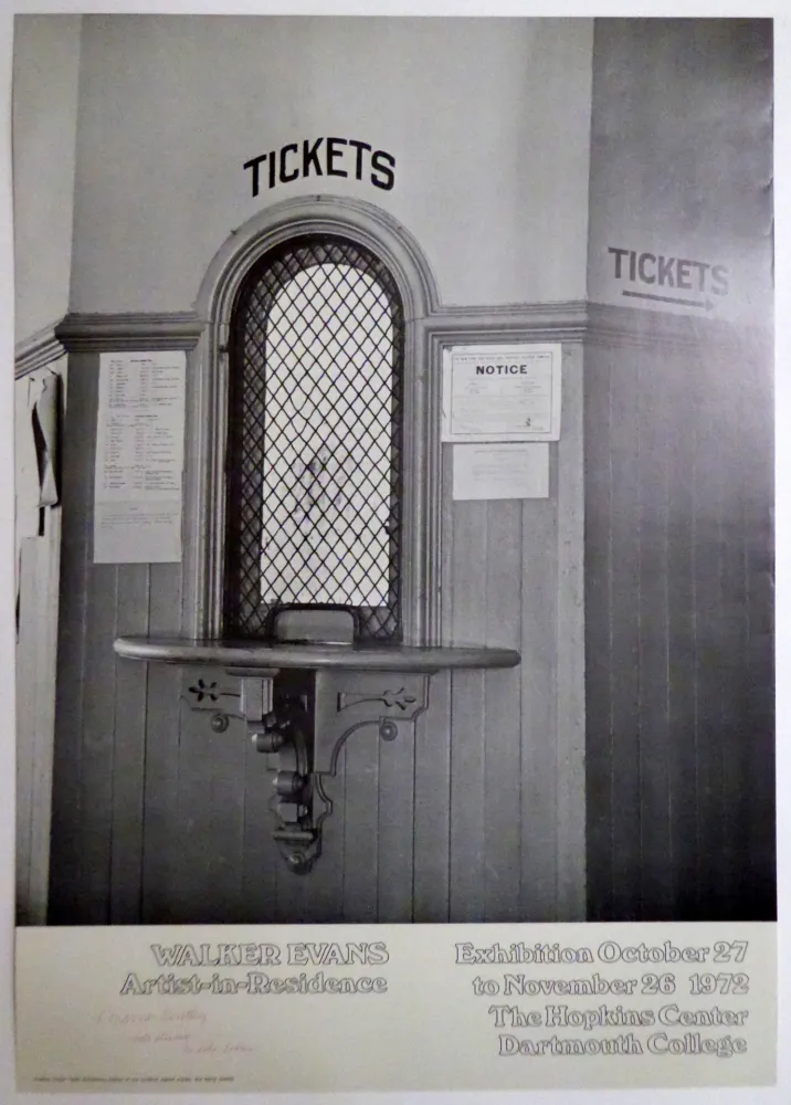 Plakat Evans -  Artist-in-Residence