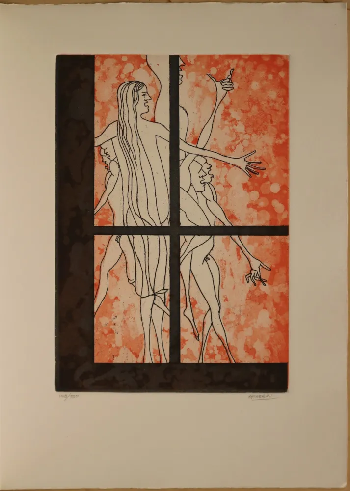 Radierung Fabbri - Senza titolo