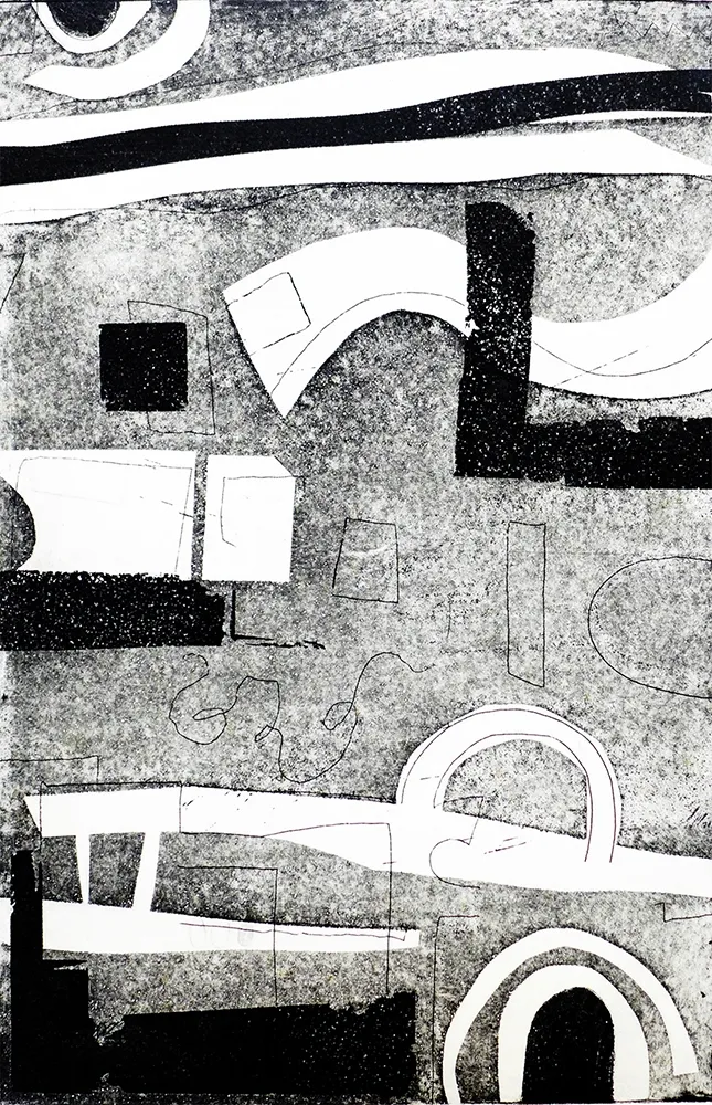 Aquatinta Fabré - Sin Título