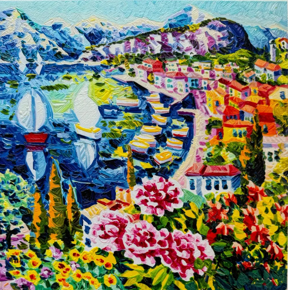 Siebdruck Faccincani - Il vento leggero del lago