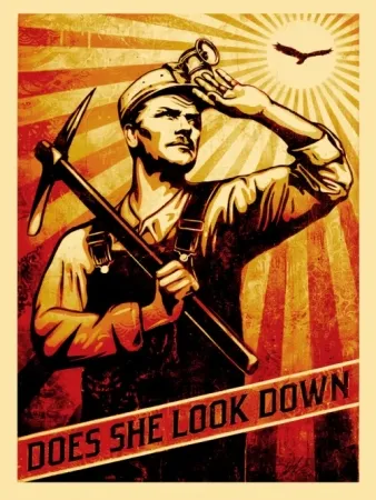 Siebdruck Fairey - High Flyin' Bird