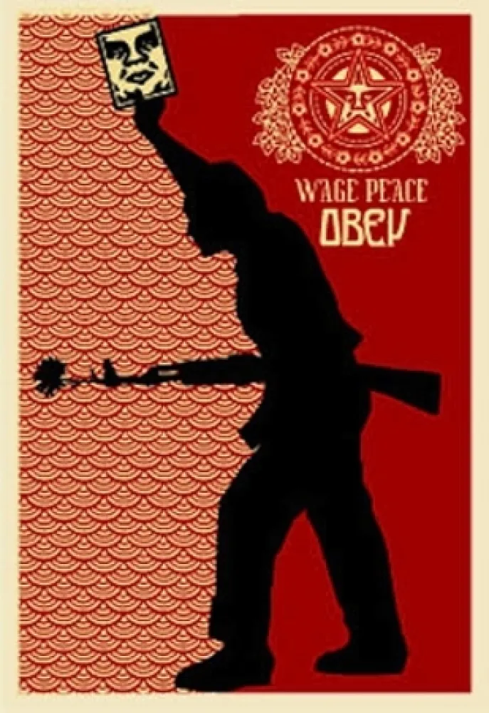 Siebdruck Fairey - Obey '04, from Retro Series