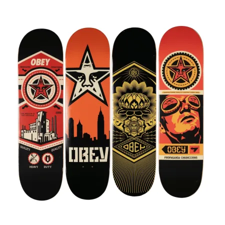Siebdruck Fairey - Obey Skate Decks