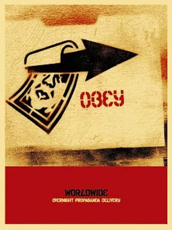 Siebdruck Fairey - Overnight Delivery