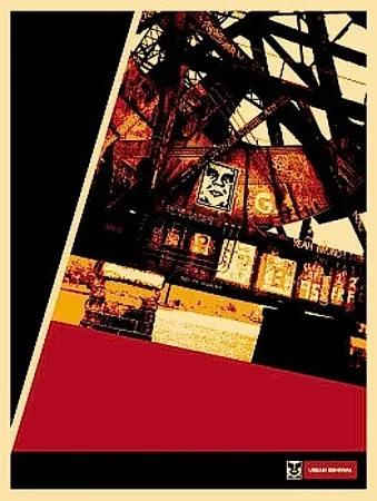 Siebdruck Fairey - RI Bridge