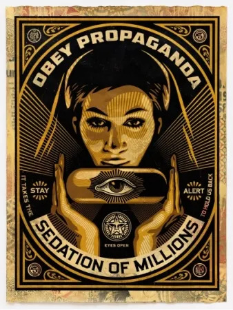 Siebdruck Fairey - Sedation Pill HPM