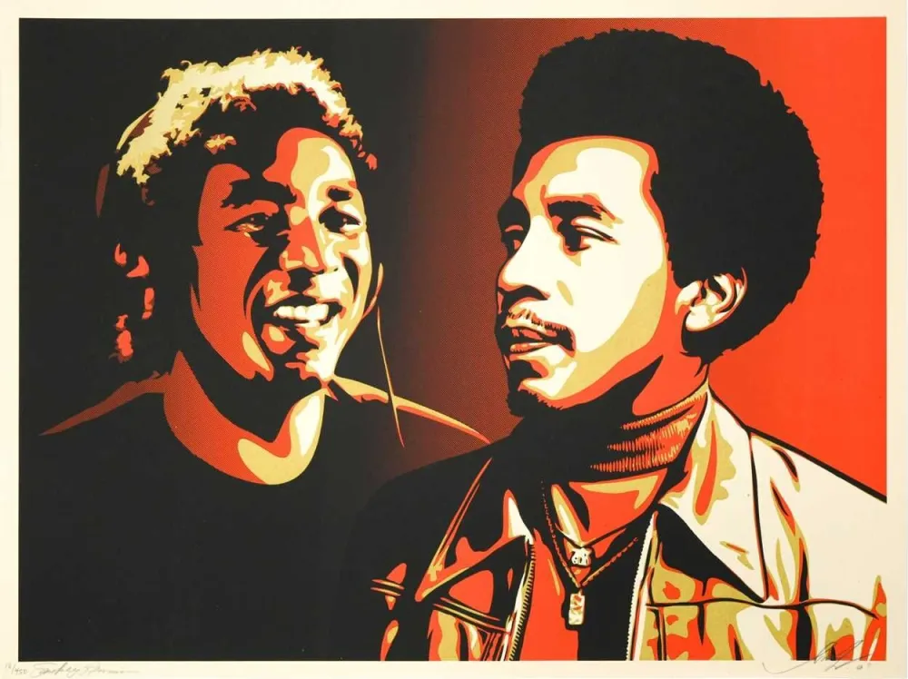 Siebdruck Fairey - Smokey Robinson