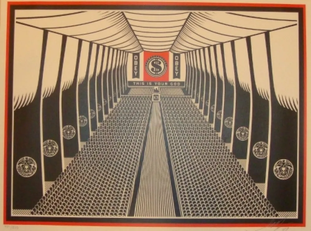 Siebdruck Fairey - This is Your Church