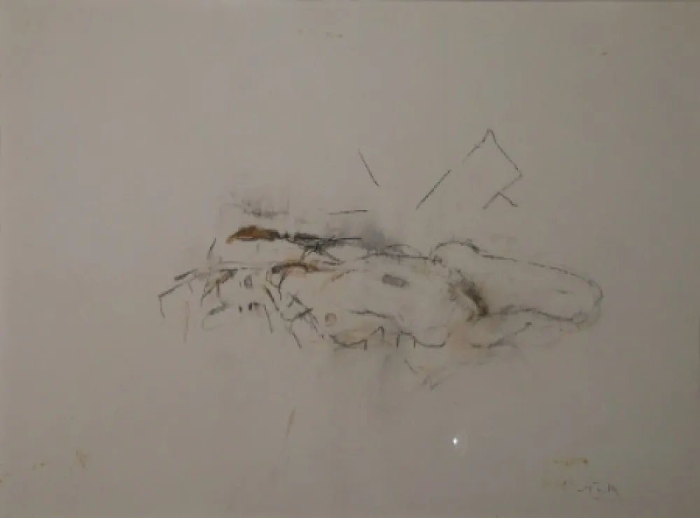 Monotypie Falk - (Akt)