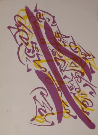 Lithographie Falkenstein - UNTITLED