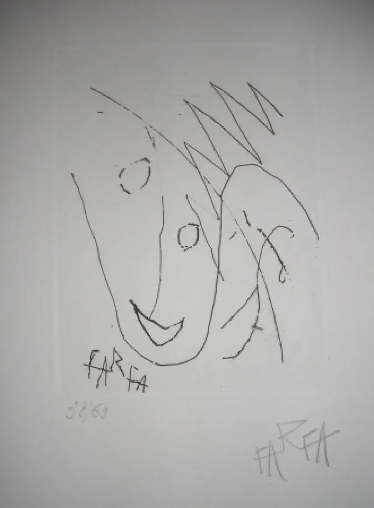 Radierung Farfa - The international avant garde 2
