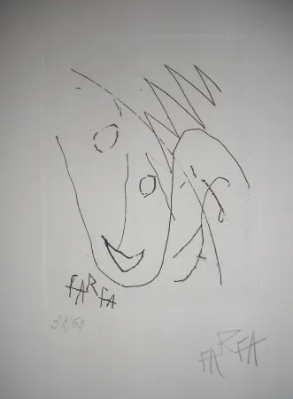 Radierung Farfa - The international avant garde 2