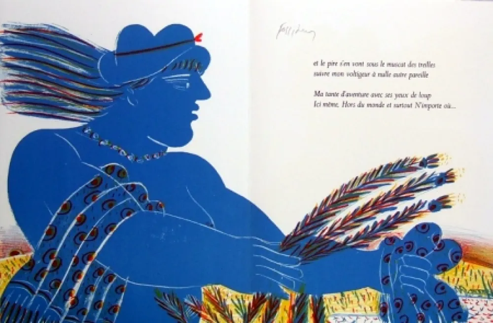 Illustriertes Buch Fassianos - Commediante