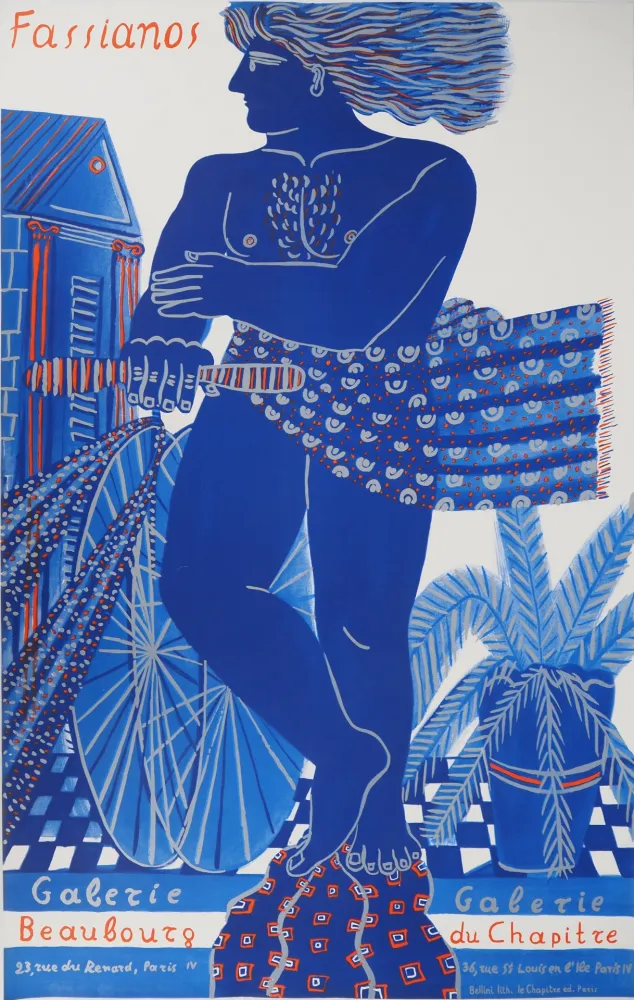 Illustriertes Buch Fassianos - Cycliste dans le vent