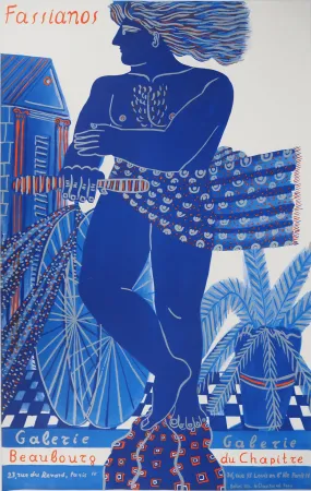 Illustriertes Buch Fassianos - Cycliste dans le vent