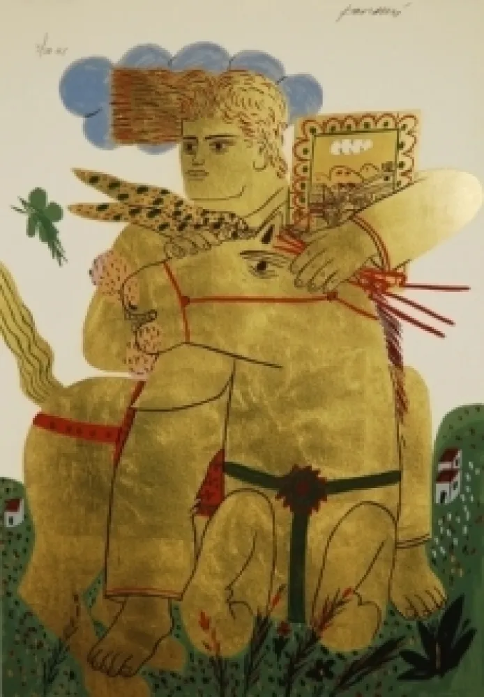 Siebdruck Fassianos - Zeus