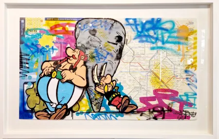 Keine Technische Fat - Asterix & Obelix (Metro Map of Paris)