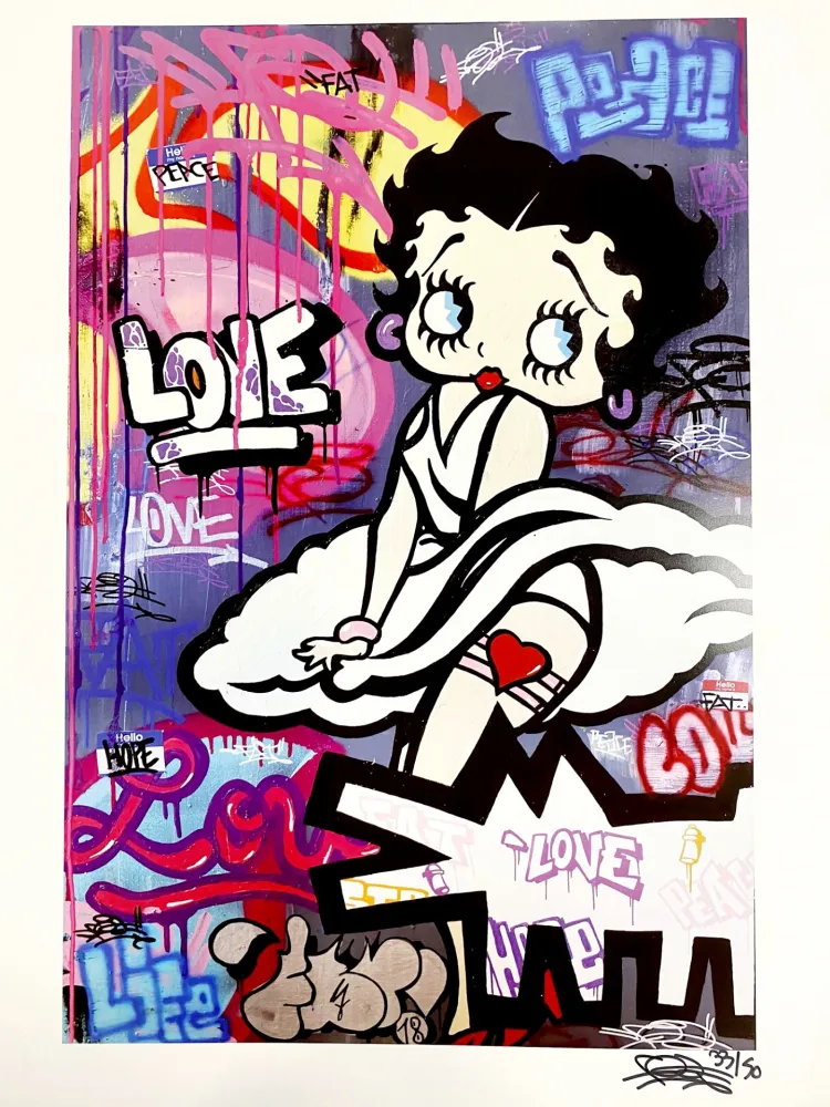 Plakat Fat - Betty Boop