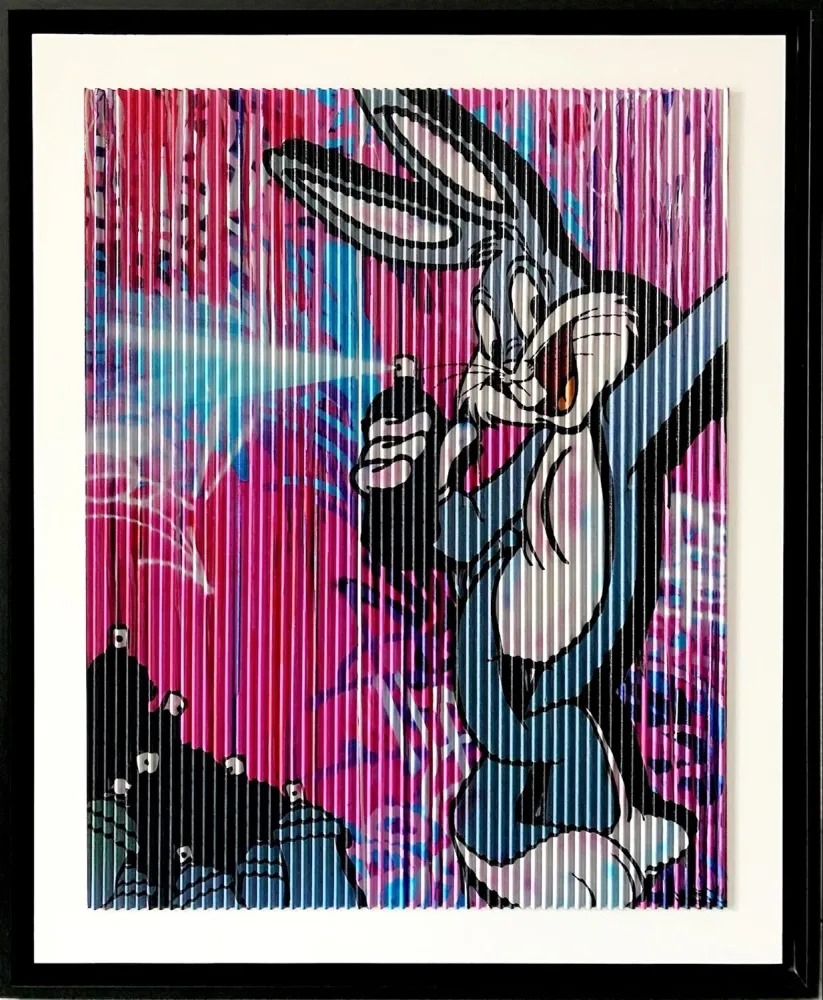 Siebdruck Fat - Bugs Bunny