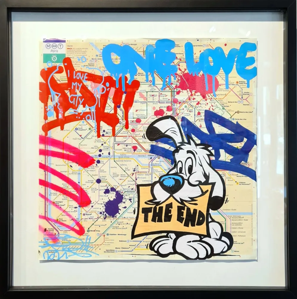 Keine Technische Fat - Idéfix (Metro Map of Paris)