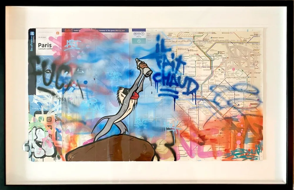 Keine Technische Fat - Il fait chaud (Metro Map of Paris)