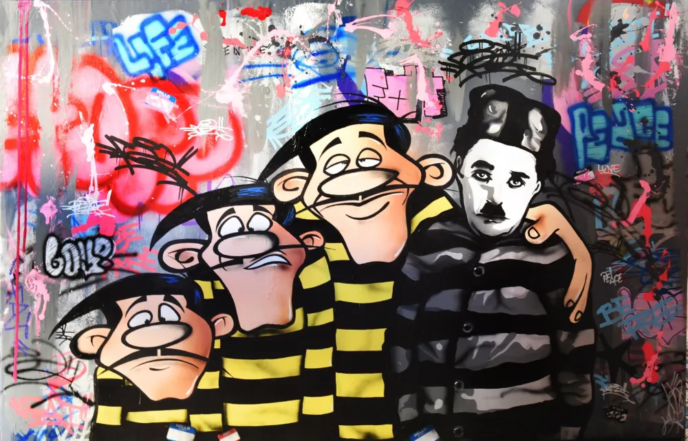 Plakat Fat - Les Daltons