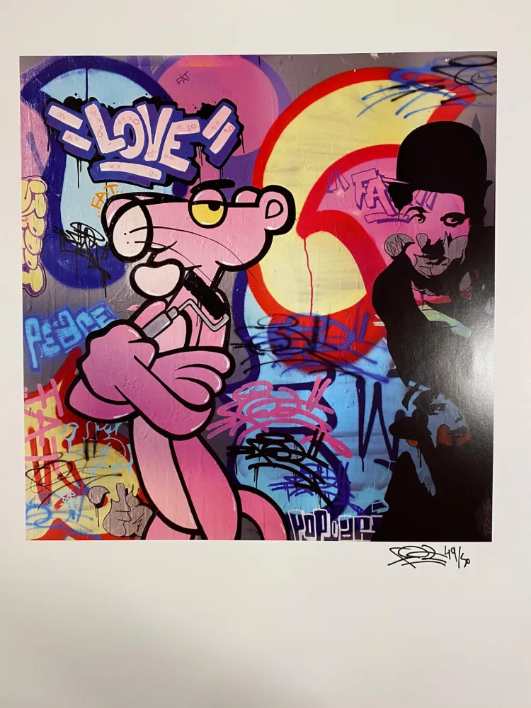 Plakat Fat - Panther VS Chaplin