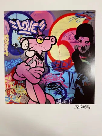 Plakat Fat - Panther VS Chaplin