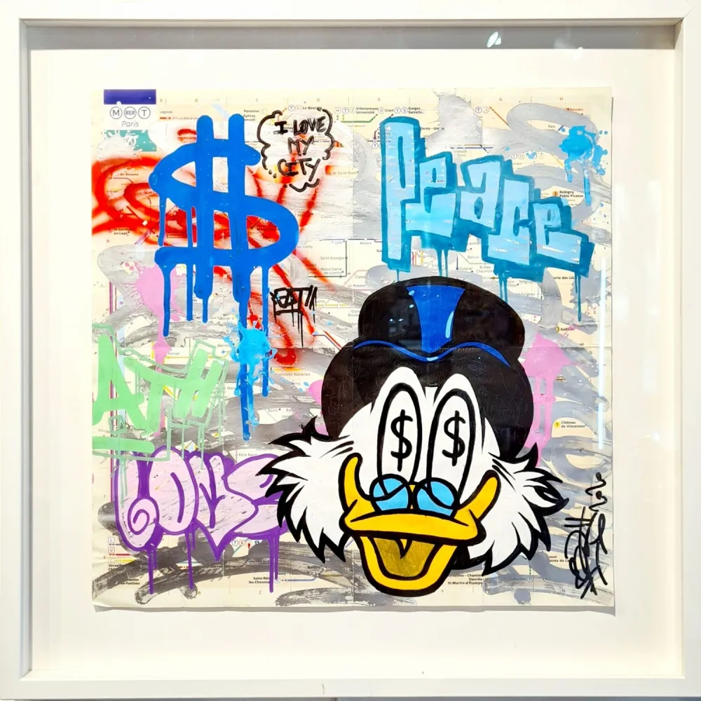 Keine Technische Fat - Scrooge - I Love My City (Metro Map of Paris)