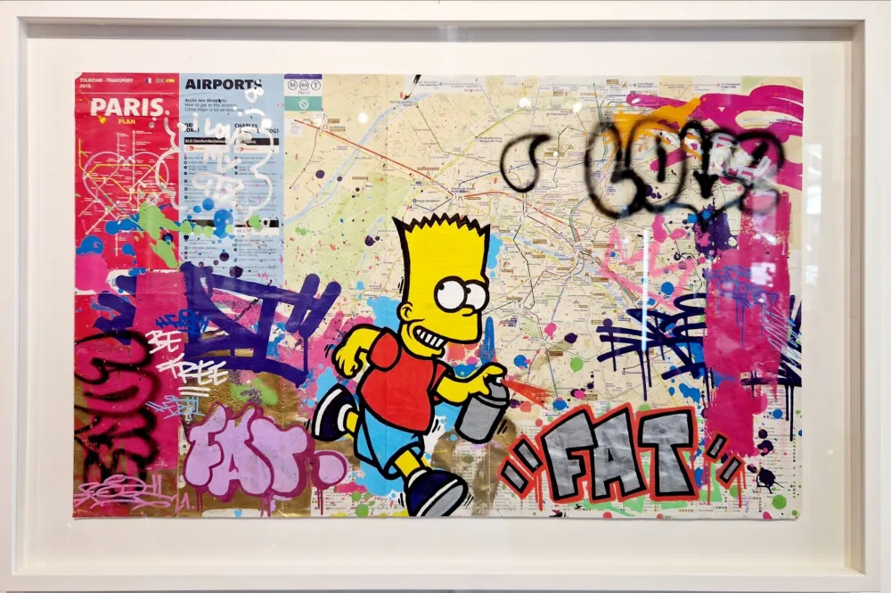 Keine Technische Fat - Simpson (Metro Map of Paris)