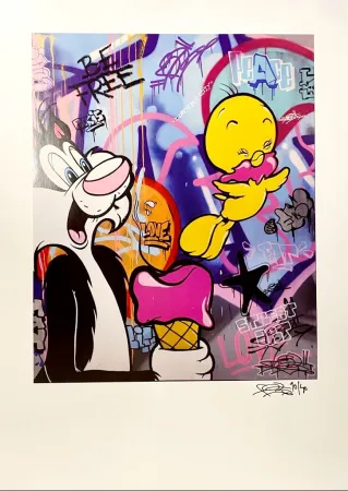 Plakat Fat - Titi et Grosminet