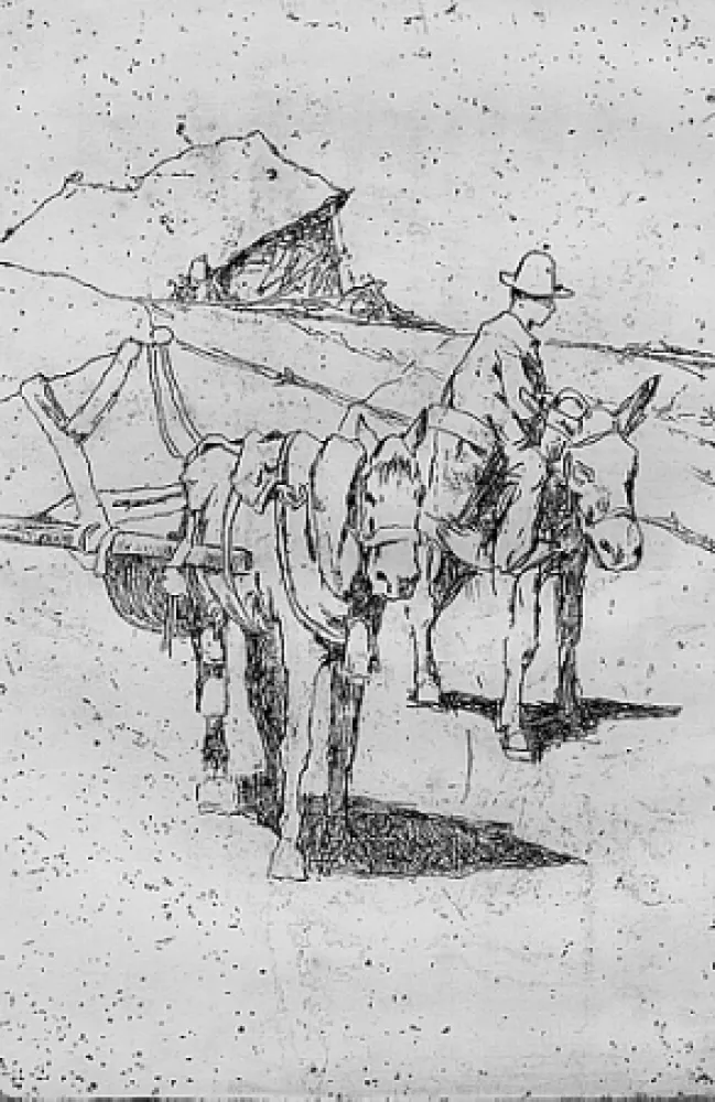 Stich Fattori - Costumi toscani (barroccio)