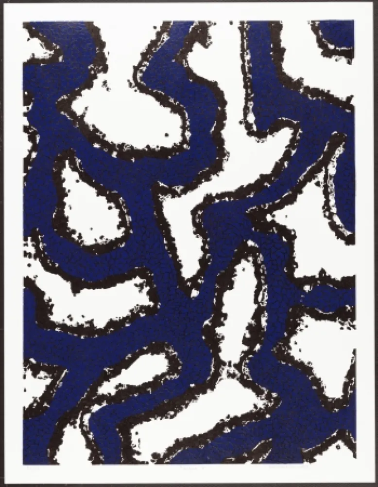 Linolschnitt Fauconnier - Signe 1