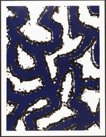 Linolschnitt Fauconnier - Signe 1