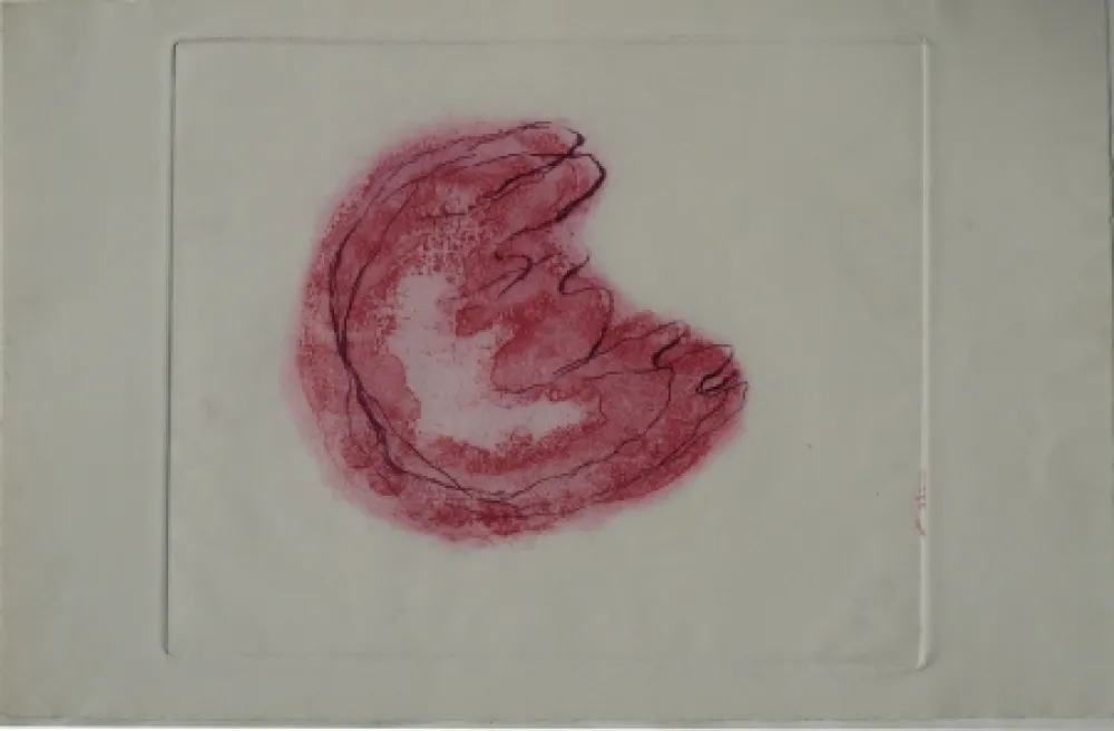 Radierung Und Aquatinta Fautrier - Baby mine