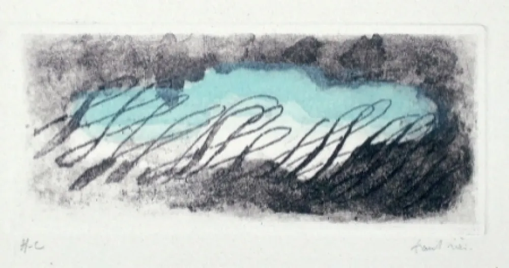 Radierung Und Aquatinta Fautrier - Eclaircie verte