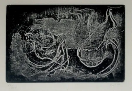 Radierung Und Aquatinta Fautrier - Femme étendue II