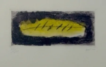 Radierung Und Aquatinta Fautrier - Fougères